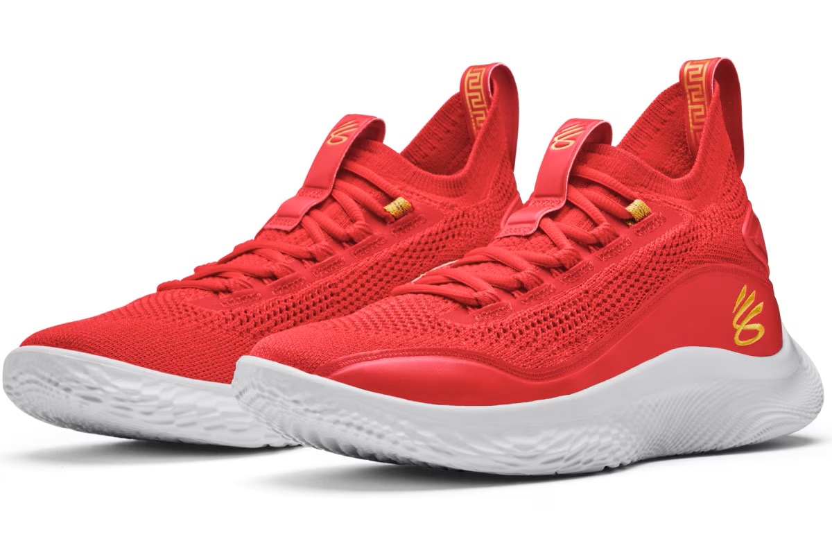 アンダーアーマー UNDER ARMOUR カリー8 Curry8 CNY（RED/WHITE/RED）【3024035-600】