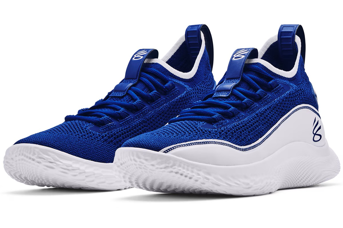 アンダーアーマー UNDER ARMOUR カリー8 Curry8 Flow Like Water（Royal/White/White）【3023085-402】