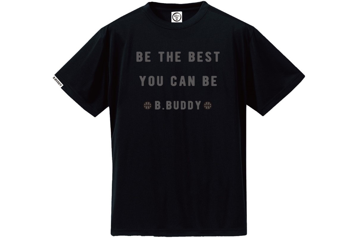 ビー.バディ B.BUDDY WORD Tシャツ（ブラック）【ST21-005】