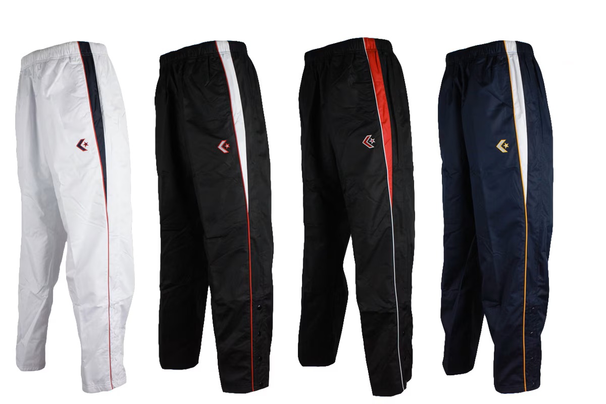 【4色展開】【S-XOサイズ展開】コンバース CONVERSE ウォームアップパンツ［裾ボタン］【CB182501P】※セットアップ可能