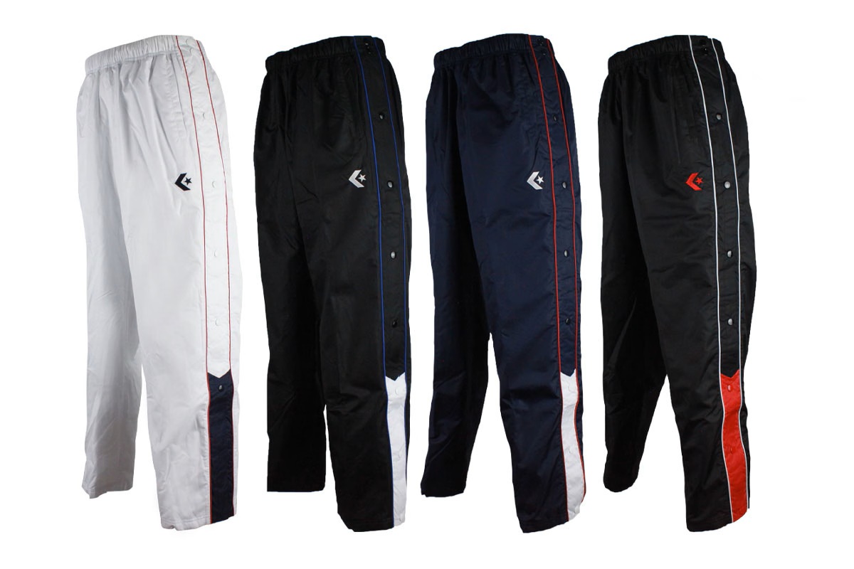 【4色展開】【S-XOサイズ展開】コンバース CONVERSE ウォームアップパンツ［サイドフルオープン］【CB162501P】※セットアップ可能