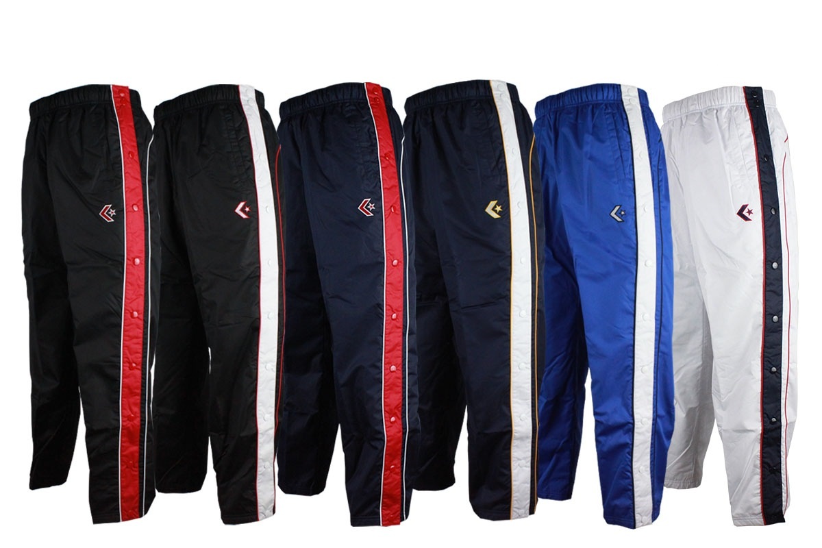 【6色展開】【140-160サイズ展開】【ジュニア】コンバース CONVERSE Jr.ウォームアップパンツ［サイドフルオープン］【CB482501P】※セットアップ可能