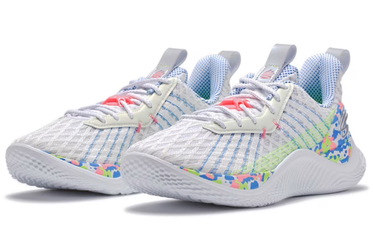 Curry10 SPLASH PARTY カリー10 アンダーアーマー  【3026271-100】  バスケ バッシュ シューズ 