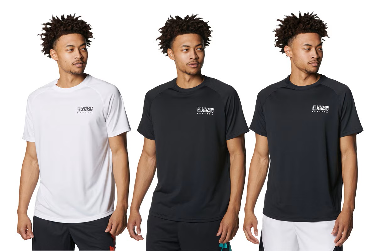 テック グラフィック ショートスリーブTシャツ アンダーアーマー 【1384723】 バスケ tシャツ 半袖 練習 
