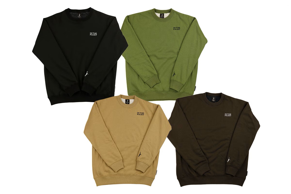 スウェットシャツ インザペイント 【ITP24439】 バスケ 長袖 冬 防寒【返品・交換不可】