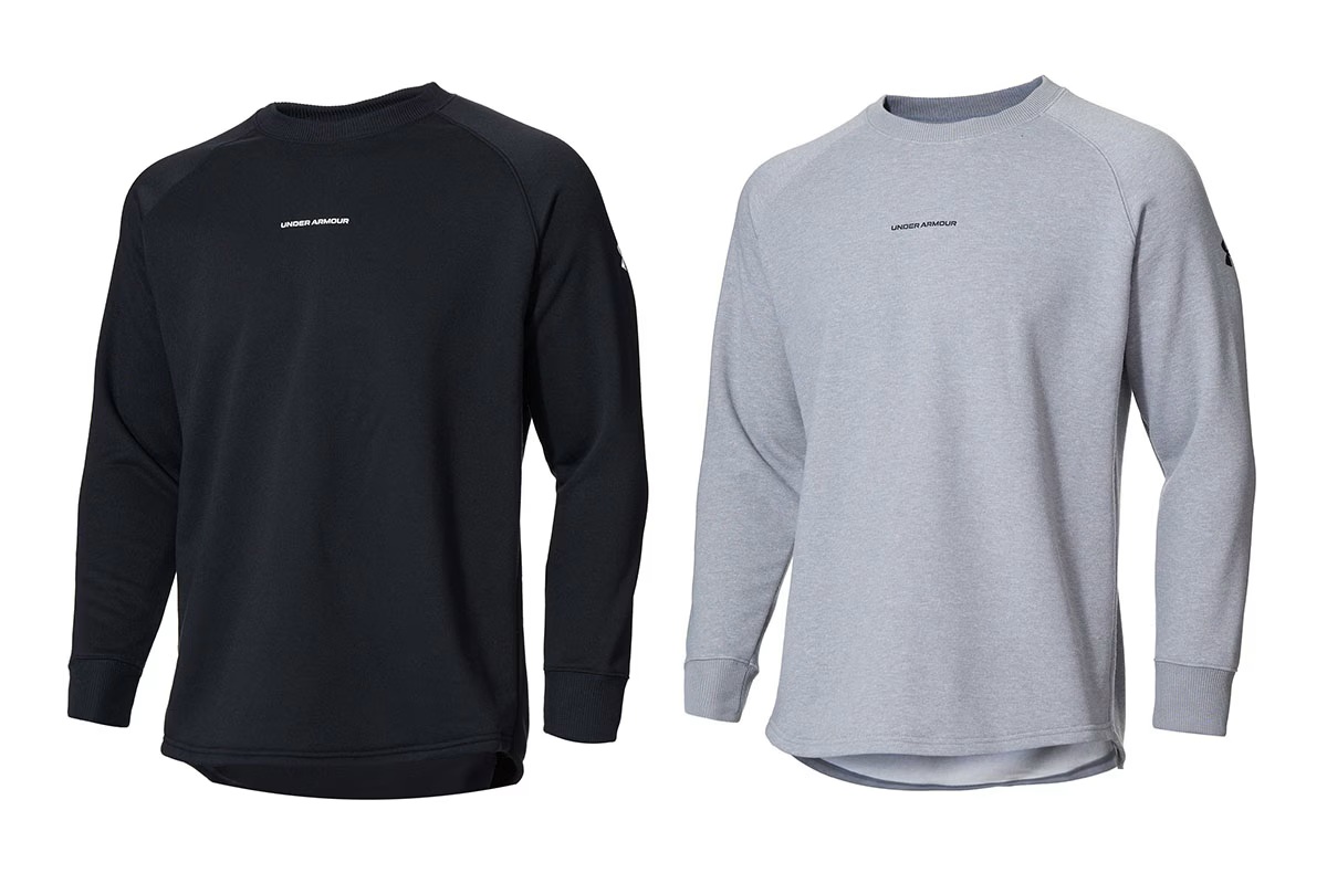 ロングショット スウェット クルー アンダーアーマー 【1388351】 バスケ 長袖 スウェット 防寒 冬 