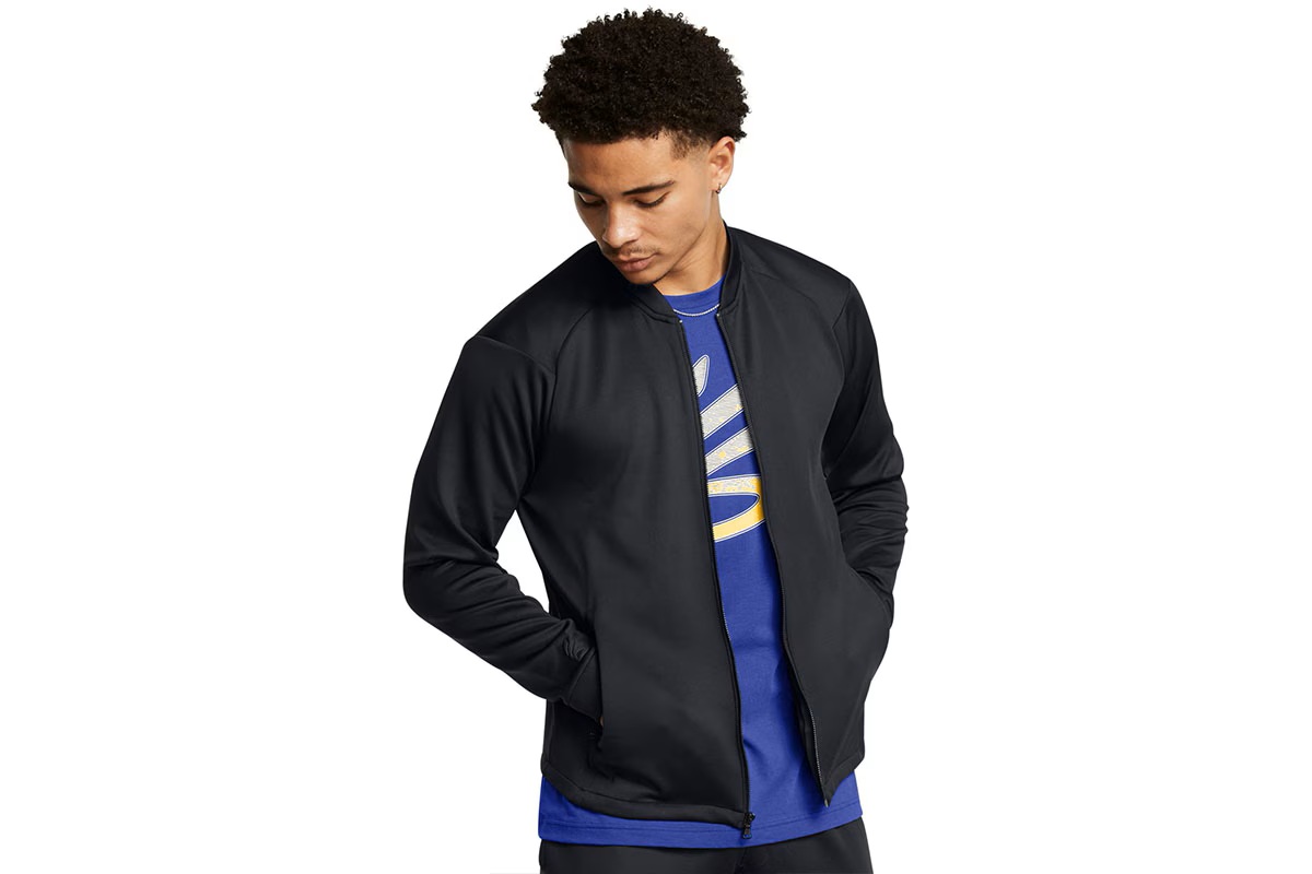 カリー トラベル ジャケット アンダーアーマー 【1387090】 バスケ 長袖 防寒 冬 【返品・交換不可】