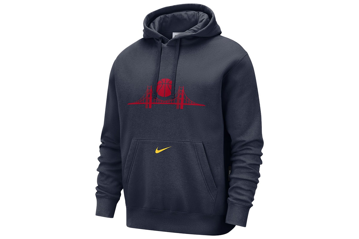 ゴールデンステート ウォリアーズ クラブ シティ エディション NBA フリース プルオーバー パーカー ナイキ 【FZ0597-419】 バスケ 長袖 上着 