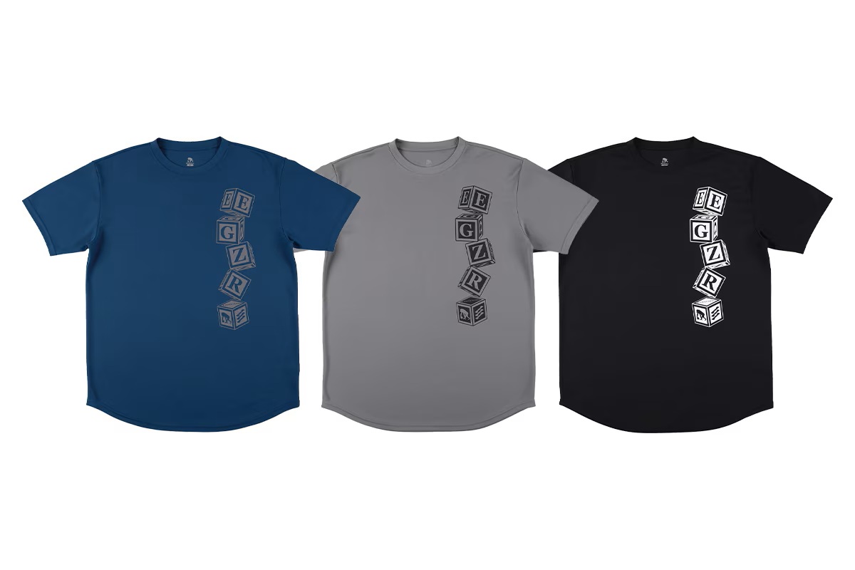 EGZRキューブ ヴァーティカル Tシャツ エゴザル 【EZSS25UST010】 バスケ tシャツ 半袖