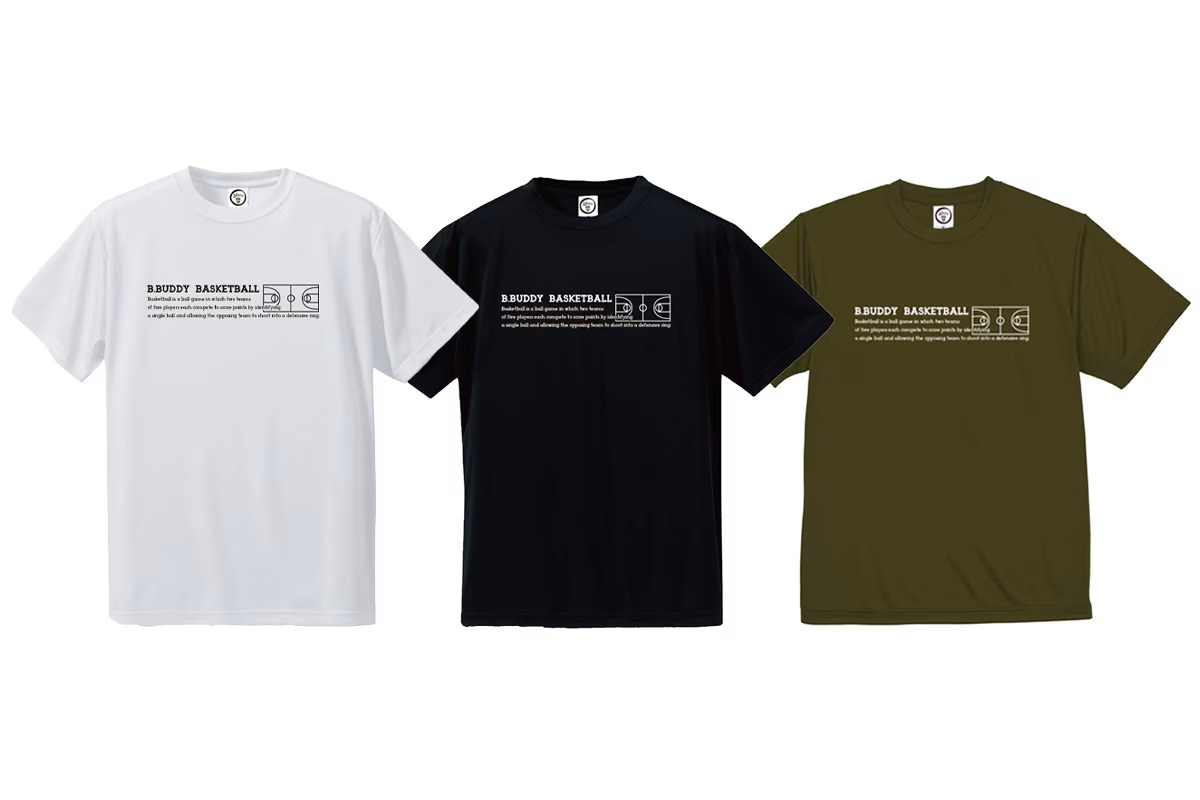 SETSUMEI Tシャツ ビー.バディ B.BUDDY 【ST25】 バスケ tシャツ 半袖