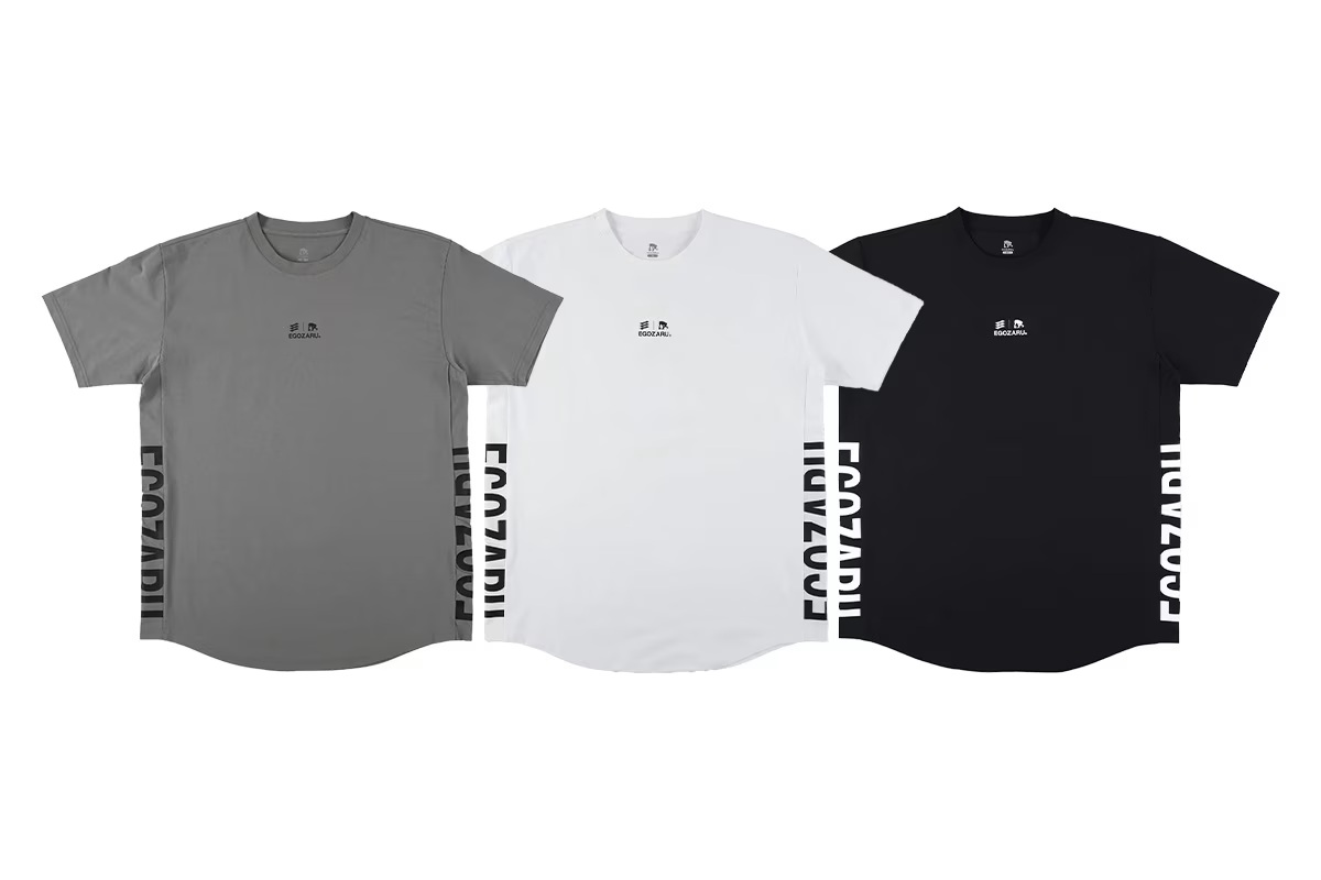 デュアルロゴ サイドパネル Tシャツ エゴザル 【EZSS25UST015】 バスケ tシャツ 半袖