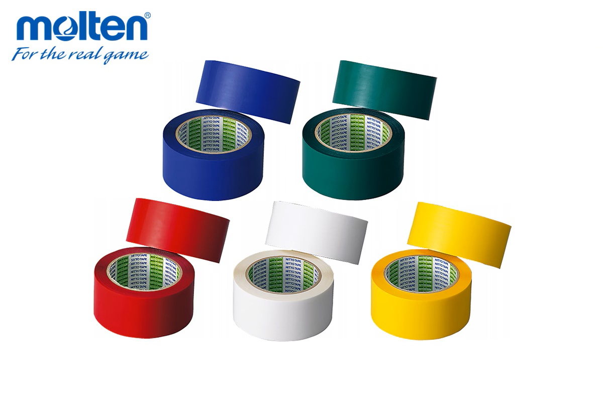 ポリラインテープ モルテン 【PT5】 体育館 備品 コート設営