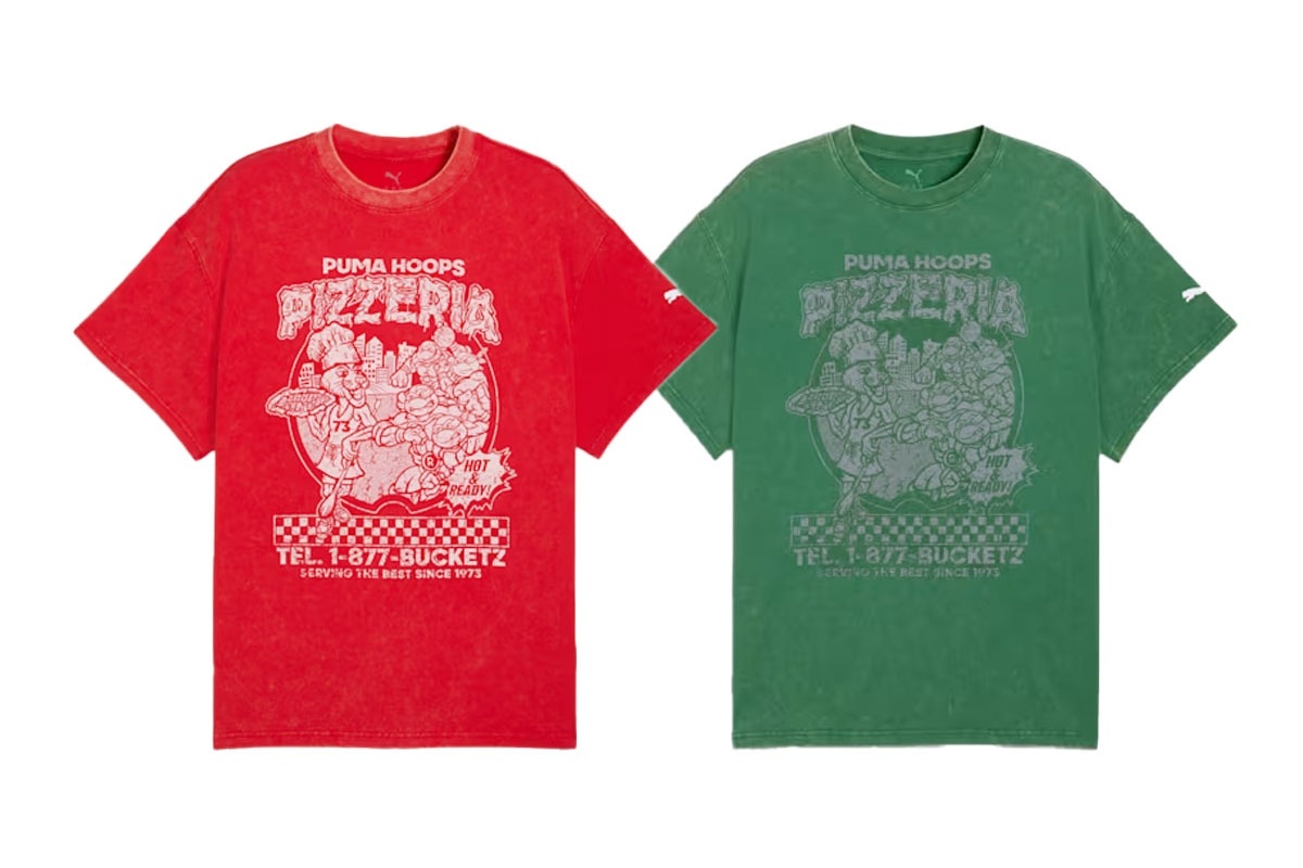 HOOPS x TMNT Tシャツ プーマ 【630928】 バスケ tシャツ 半袖 