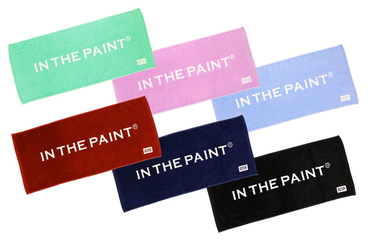 ◆◆ネーム刺繍可能◆ スポーツタオル インザペイント 【ITP25344】 バスケ 記念 卒団 卒部 卒業 引退