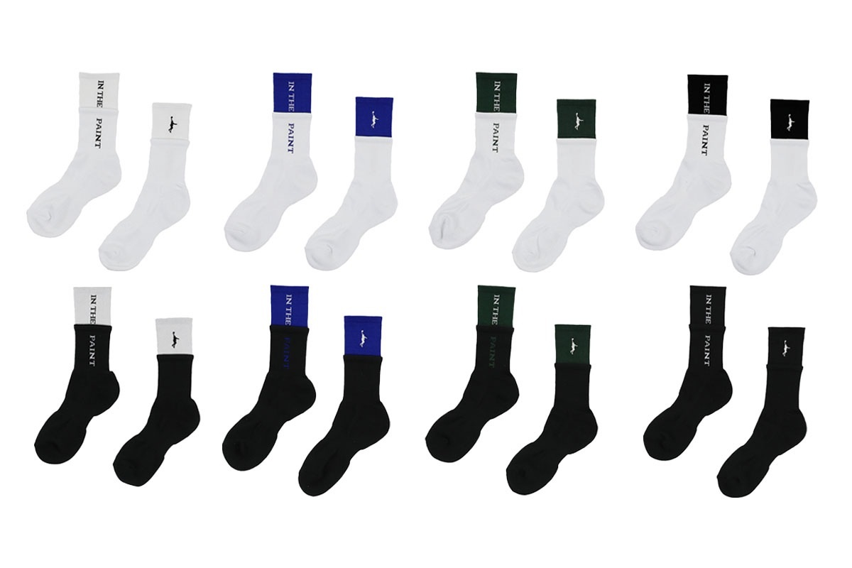 ソックス インザペイント 【ITP25336】 バスケ バッソク 靴下