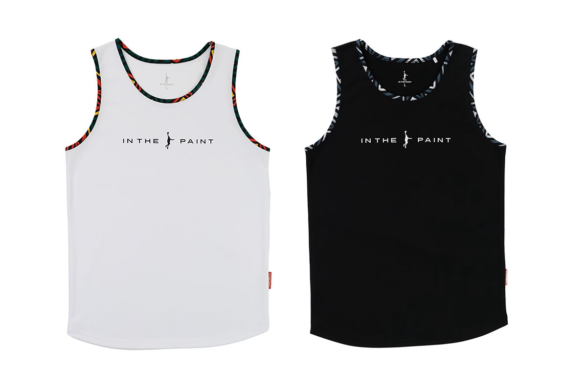 エスニック パターン タンクトップ インザペイント 【ITP25308】 バスケ 袖なし ノースリーブ