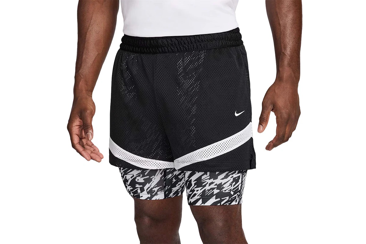 Dri-FIT4インチ2-in-1ショーツ ナイキ 【HJ3894-010】 バスケ パンツ バスパン