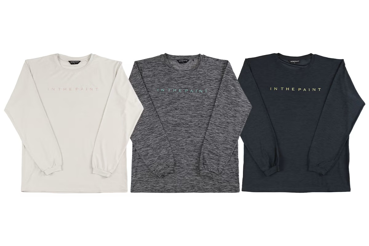 クワイエットラグジュアリーメランジロングスリーブシャツ インザペイント 【ITP25418】 バスケ ロンt 長袖 ロングTシャツ