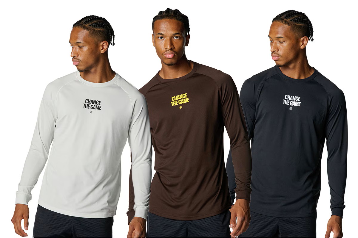 カリー テック ロゴ ロングスリーブ Tシャツ アンダーアーマー 【6007865】 バスケ ロンt ロングtシャツ