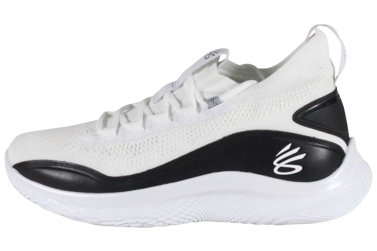 アンダーアーマー UNDER ARMOUR カリー8 Curry8 Zen FLOW（White/White/Black）【3023085-103】