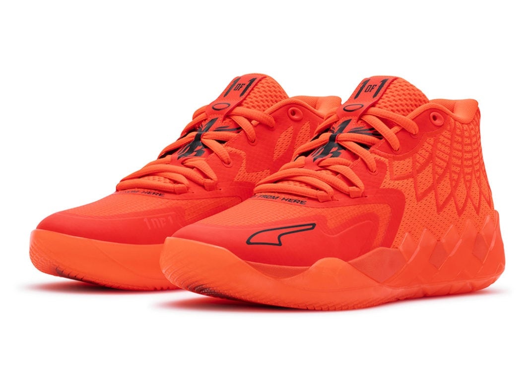 プーマ PUMA MB.01 （Red） LaMelo Ball ラメロ・ボール シグネイチャーモデル NBA シャーロット・ホーネッツ 【377237-02】