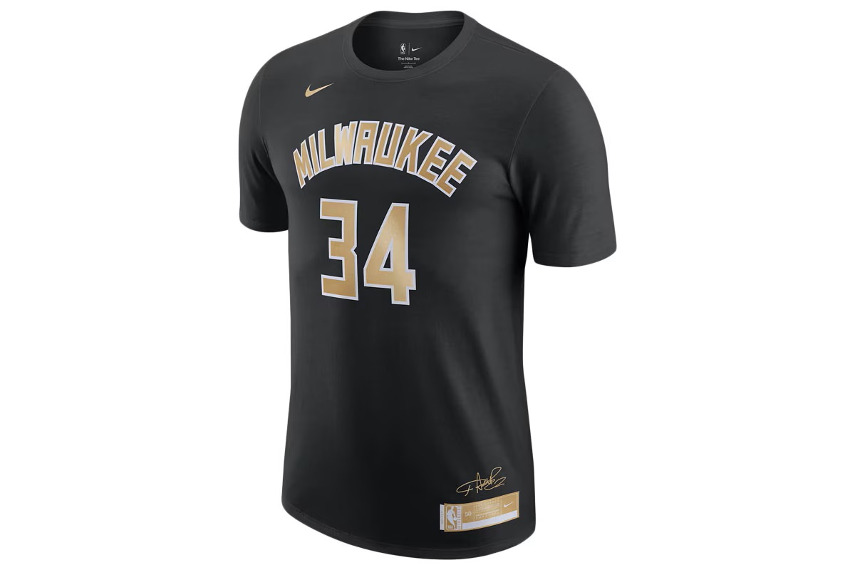 NBA ミルウォーキー・バックス ヤニス・アデトクンボ セレクトシリーズTシャツ ナイキ 【FV8875-010】 バスケ tシャツ 半袖 