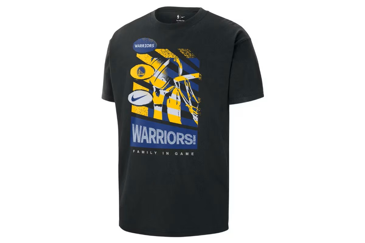 NBA ゴールデンステート ウォリアーズ コートサイドTシャツ ナイキ 【HF1659-010】 バスケ tシャツ 半袖 