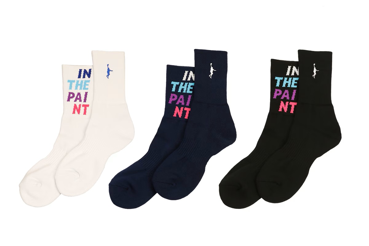 ソックス インザペイント 【ITP25316】 バスケ バッソク 靴下