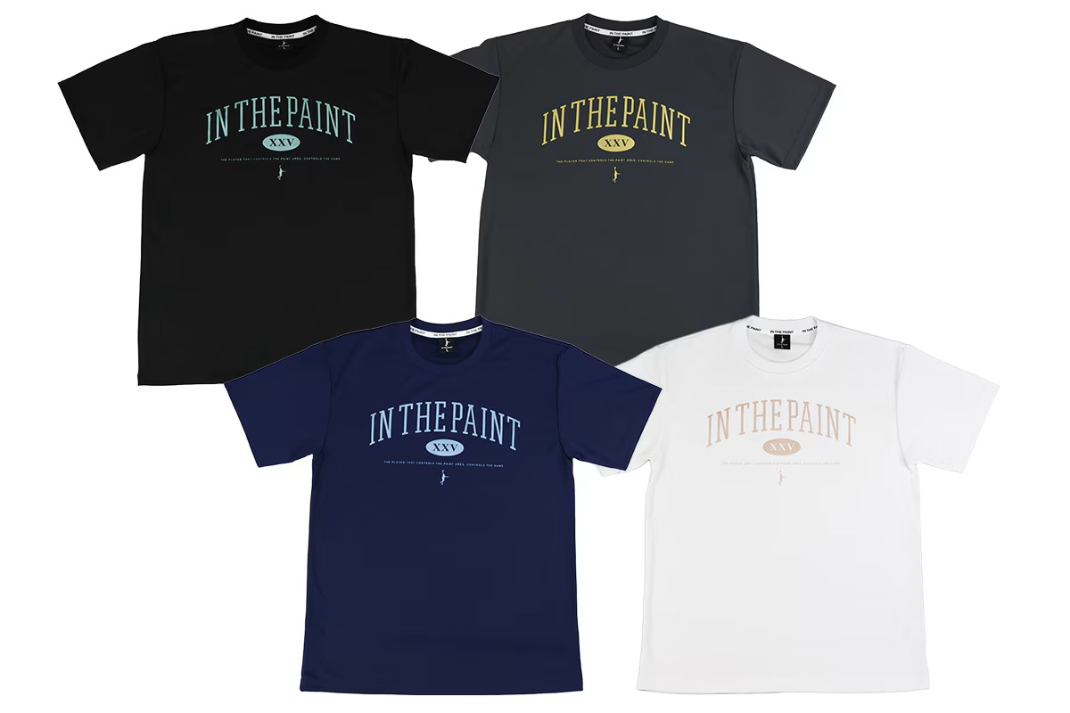 クワイエットラグジュアリーTシャツ インザペイント 【ITP25412】 バスケ tシャツ 半袖