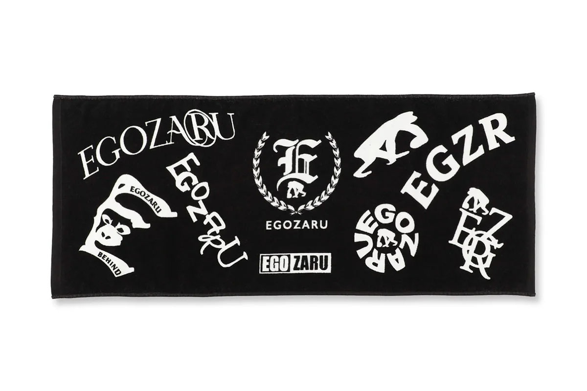 ◆ネーム刺繍可能◆ ミックスロゴ スポーツフェイスタオル(EZBH) エゴザル 【EBSS25UTW001】 バスケ 記念 引退 卒業 卒団 贈り物