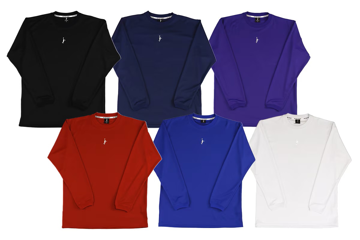バックプリントロゴロングスリーブシャツ インザペイント 【ITP25437】 バスケ ロンt 長袖 ロングTシャツ