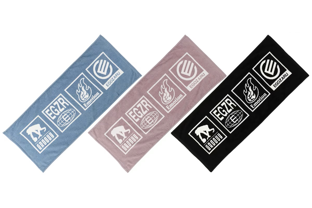 ◆ネーム刺繍可能◆  エレメントアイコン スポーツフェイスタオル エゴザル 【EZFW25UTW005】 バスケ 記念 引退 卒業 卒団 贈り物