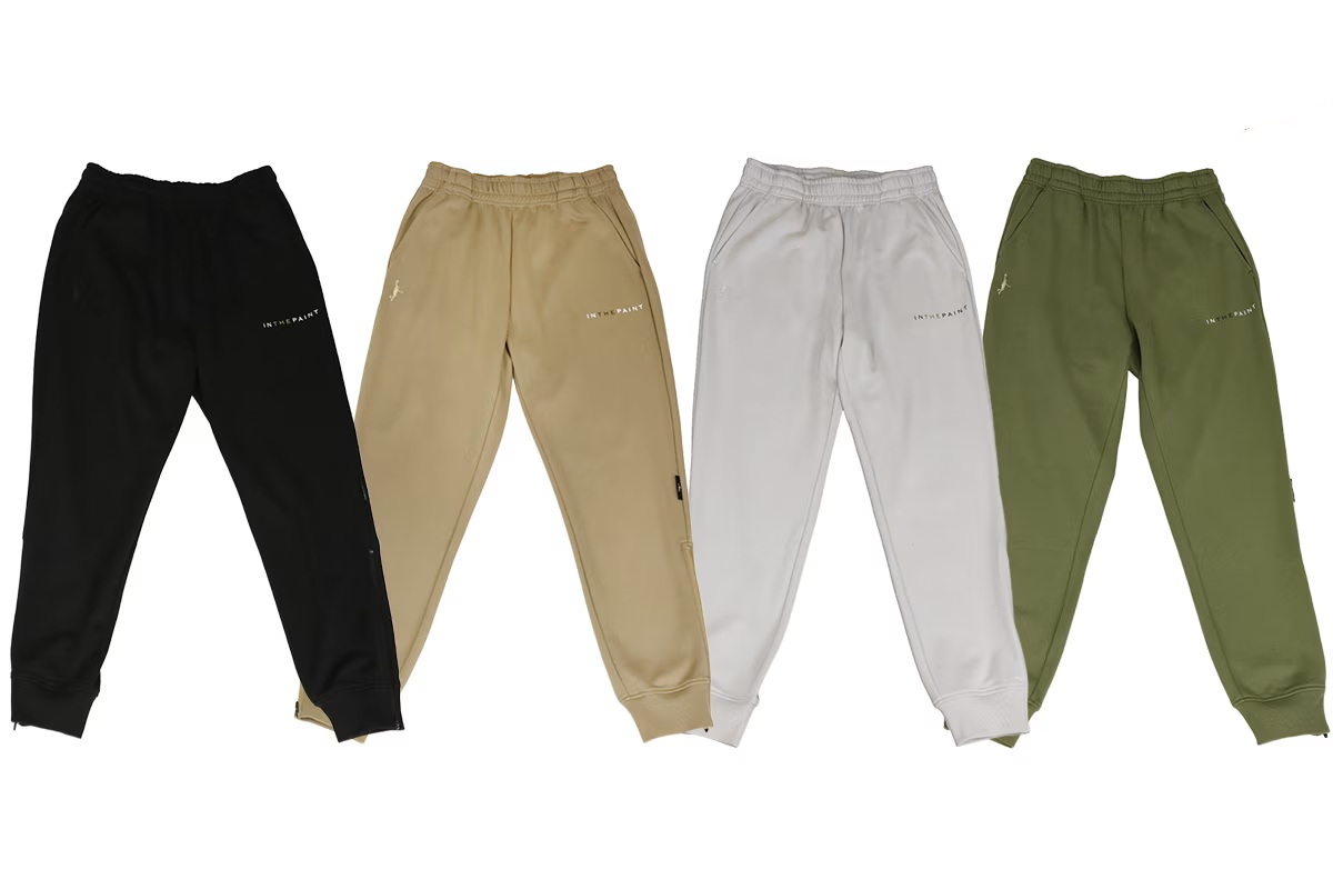 ナチュラルアースカラースウェットパンツ インザペイント 【ITP25431】 バスケ 長ズボン 防寒 冬