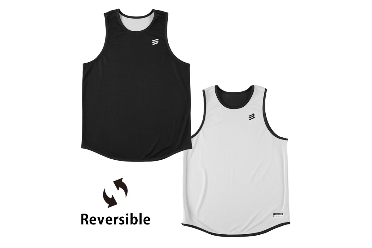 EZライトウエイト リバーシブルタンクトップ エゴザル 【EZAL99UTT901】 バスケ シャツ ノースリーブ