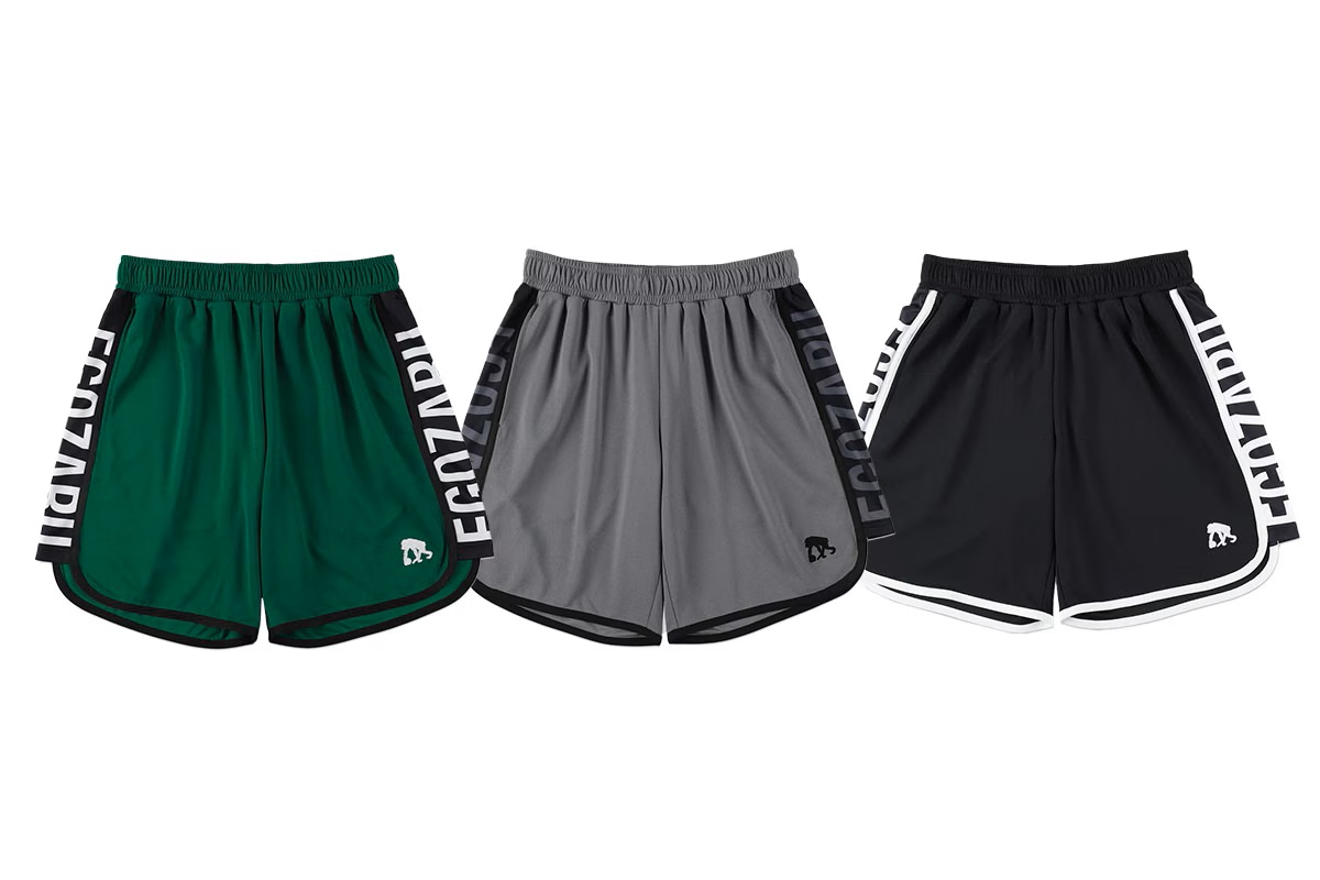 ［ひざ上丈］サイドパネル カットオフショートパンツ エゴザル 【EZSS25UHP001】 バスケ バスパン 短パン 練習