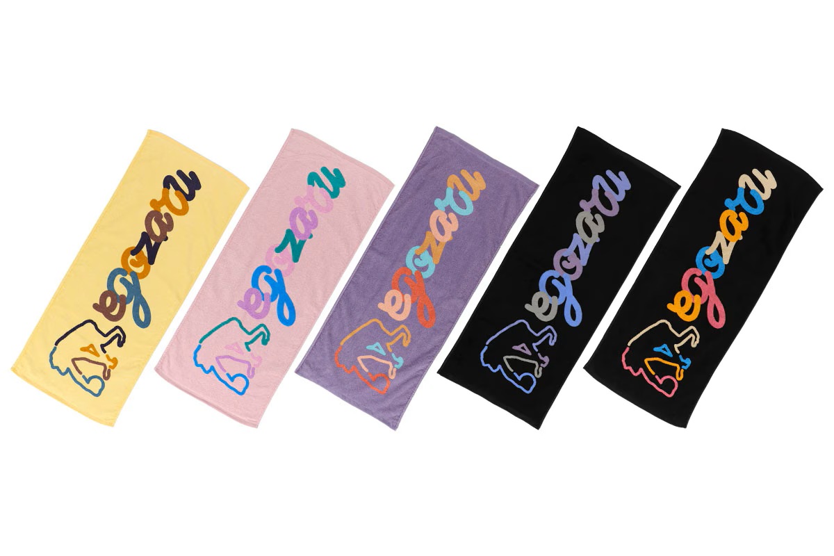 ◆ネーム刺繍可能◆ マルチスクリプト スポーツフェイスタオル エゴザル 【EZSS25UTW005】 バスケ 記念 引退 卒業 卒団 贈り物