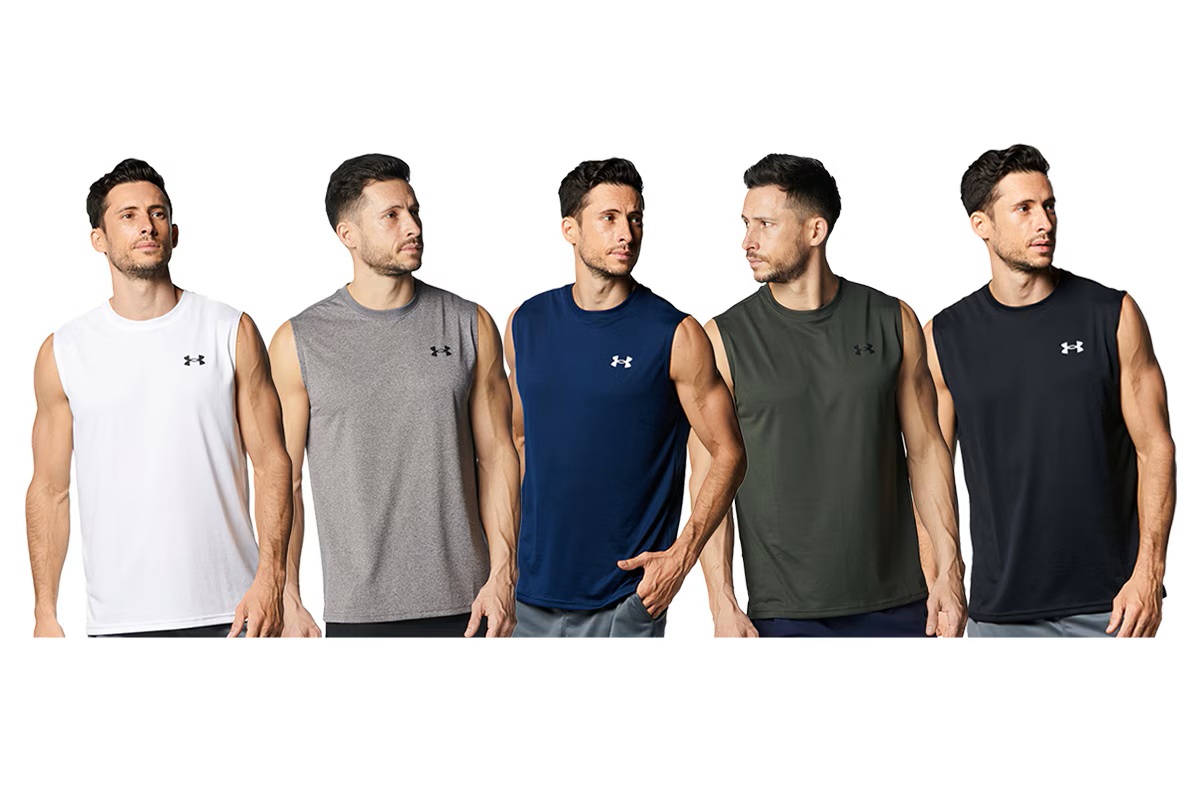 テック スリーブレス シャツ アンダーアーマー 【1367452】 バスケ ノースリーブ 