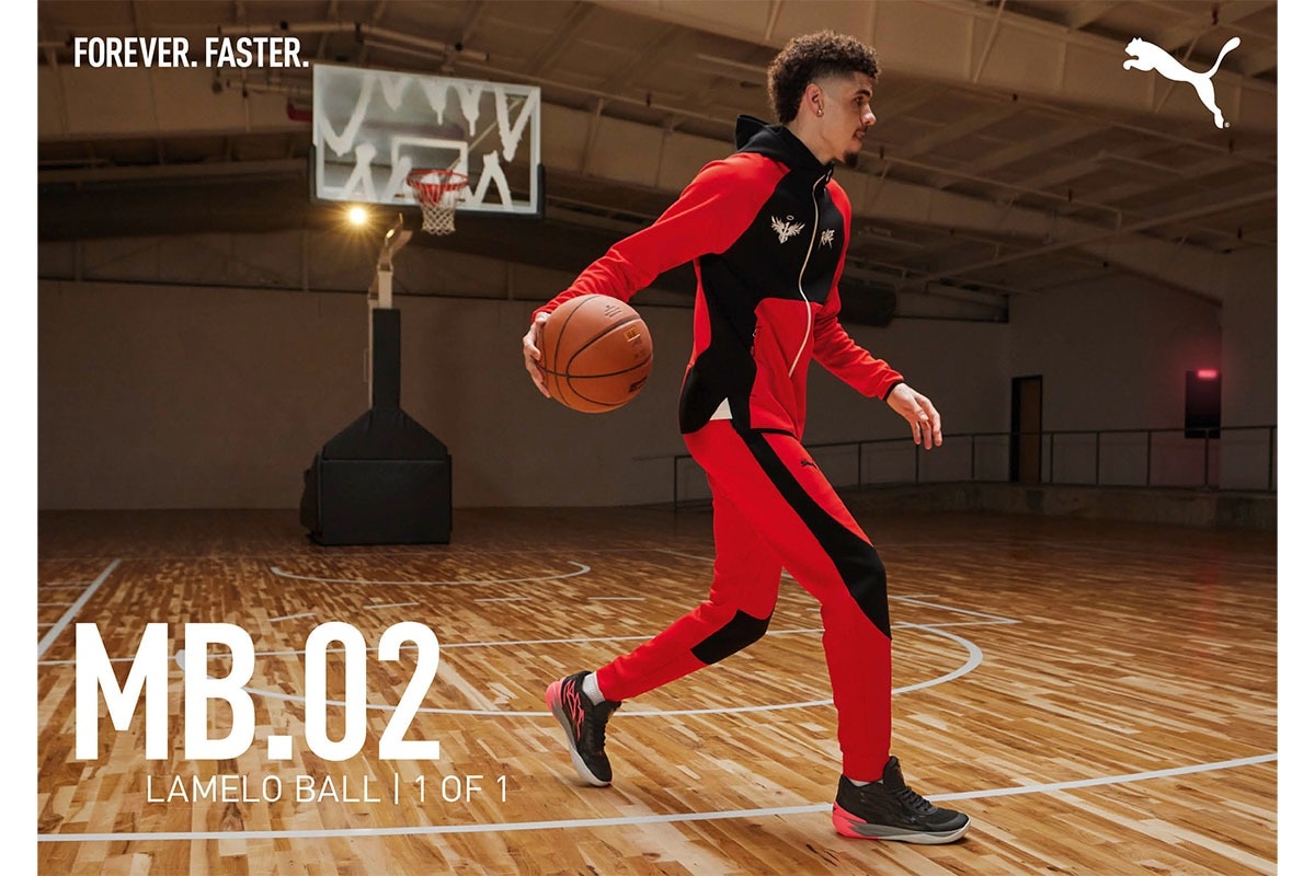 MB.02 プーマ LaMelo Ball ラメロ・ボール シグネイチャーモデル NBA シャーロット・ホーネッツ 【378287-01】 