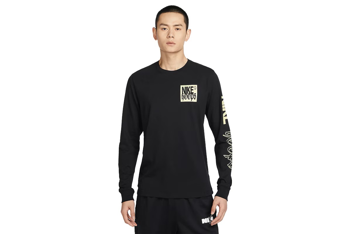 ロングスリーブ フィットネス Tシャツ ナイキ 【FQ4903-010】 バスケ 長袖 ロンt 