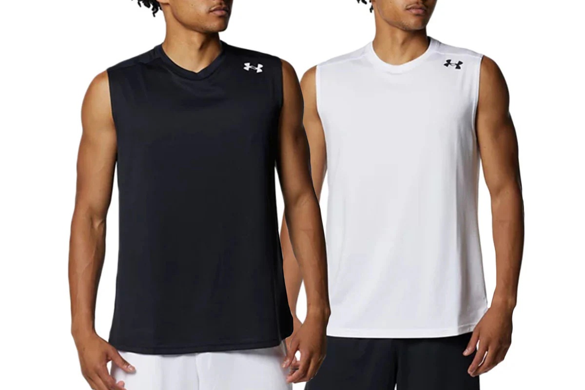 ロングショットスリーブレスTシャツ アンダーアーマー 【1375345】 バスケ ノースリーブ 