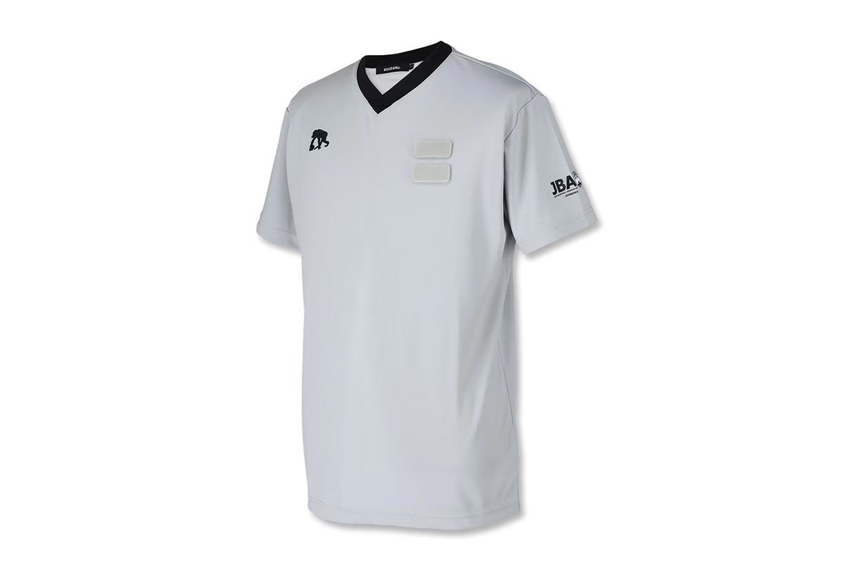 ［JBA認定］レフリーシャツ(セカンドユニフォーム) エゴザル 【EZRFS-2402】 バスケ 審判 レフェリー