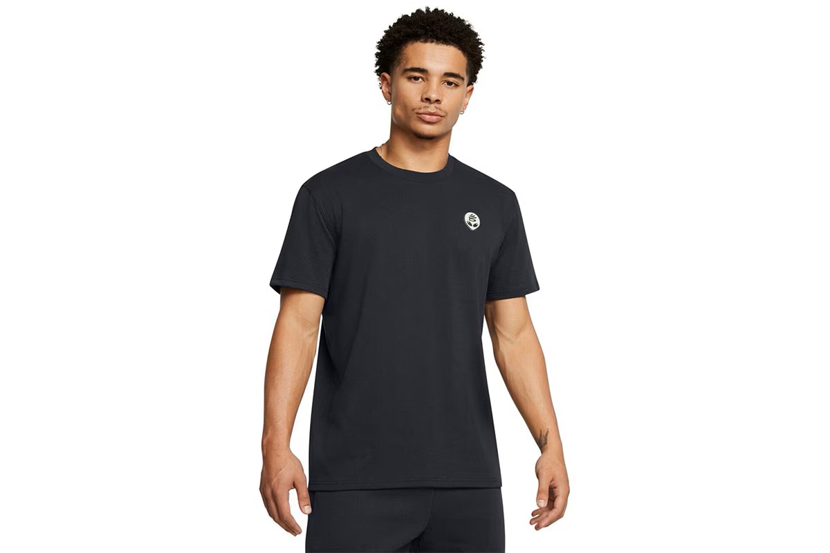 カリー ヘビーウェイト エイリアン Tシャツ アンダーアーマー 【1387663】 バスケ tシャツ 半袖 練習 ▲