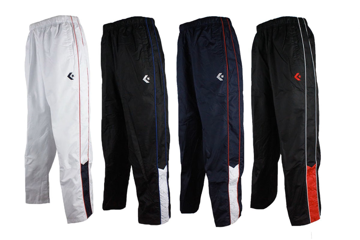 【4色展開】【S-XOサイズ展開】コンバース CONVERSE ウォームアップパンツ［裾ボタン］【CB162502P】※セットアップ可能