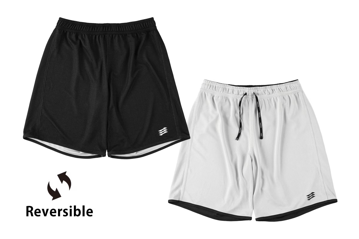 EZライトウエイト リバーシブルショートパンツ エゴザル 【EZAL99UHP901】 バスケ バスパン 短パン 練習